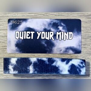 ZOX "QUIET YOUR MIND" #19625 POSITIVE AFFIRMATIONS NEW MED COLLECTIBLE WRISTBAND